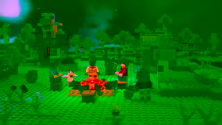 Lego CRAFT YOUR WORLD WITH LEGO Minecraft Ad Commercial Brand Imagery Photoshoot 1