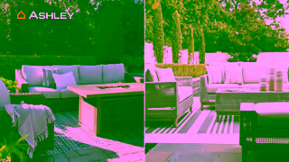 Ashley Furniture Ashley Refresh Your Outdoor Oasis G15H Ad Commercial Brand Imagery Photoshoot 1