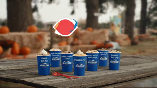 Dairy Queen DQ GOAT Fall Blizzard Menu September 2024 15 Ad Commercial Brand Imagery Photoshoot 2