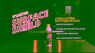 Blaster Products Blaster Surface Shield Rust Protectant Ad Commercial Brand Imagery Photoshoot 2