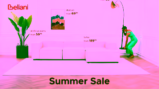 Beliani Beliani Living room Influencer August 2025 20s UK Horizontal Ad Commercial Brand Imagery Photoshoot 0