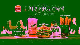 Burger King Thrills Grills I How to Train Your Dragon Menu at BK Ad Commercial Brand Imagery Photoshoot 2