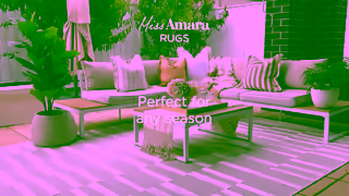 Miss Amara Versatile Outdoor Rugs Ad Commercial Brand Imagery Photoshoot 1