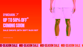 Gymshark Gymshark Mid Season Sale Build Up Ad Commercial Brand Imagery Photoshoot 0