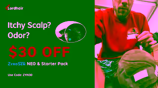 Lordhair Say Goodbye to Itch Odor ZyroSen NEO Starter Kit Ad Commercial Brand Imagery Photoshoot 0