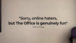 Amazon PrimeVideo The Office Critics Spot 30 POST Prime Video Ad Commercial Brand Imagery Photoshoot 0