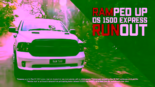 Ram Trucks RAM 1500 Express Ramped Up RunOut Offer Ad Commercial Brand Imagery Photoshoot 0
