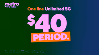 Metro by T-Mobile 40 period plus free 5G phone Metro by TMobile Ad Commercial Brand Imagery Photoshoot 1