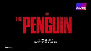 Binge The Penguin New Series Now Streaming Hero 15 Trailer BINGE Ad Commercial Brand Imagery Photoshoot 2