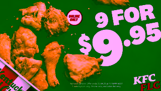 KFC KFCs 9 for 995 Original Recipe Ad Commercial Brand Imagery Photoshoot 0