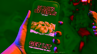 KFC KFCs Christmas in July 9 for 995 Original Recipe Ad Commercial Brand Imagery Photoshoot 1