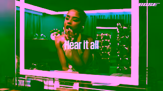 Bose Tyla Hear It All All The Time Bose Ad Commercial Brand Imagery Photoshoot 1