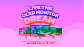 PB Tech Live the OLED Monitor Dream Ad Commercial Brand Imagery Photoshoot 2