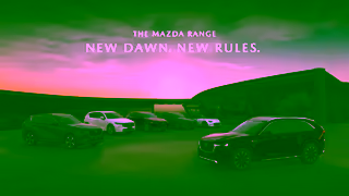 Mazda New Dawn New Rules Welcome to the 2023 Mazda SUV Range Ad Commercial Brand Imagery Photoshoot 2
