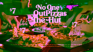 Pizza Hut 7 Deal Lovers Menu Great Taste for only 7 each when you buy 2 Ad Commercial Brand Imagery Photoshoot 2