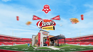 Raising Cane's Los das de partido son mejores con Canes Ad Commercial Brand Imagery Photoshoot 0