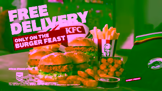 KFC KFCs Burger Feast Fried Night Footy Ad Commercial Brand Imagery Photoshoot 1