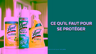 Lysol Lysol Ce Quil Faut Pour Se Protger Ad Commercial Brand Imagery Photoshoot 2