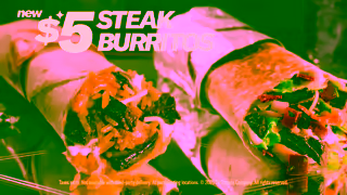 Taco Bell 5 Grilled Steak Burritos Taco Bell Canada Ad Commercial Brand Imagery Photoshoot 2