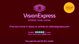 VisionExperss Vision Express Eyecare Plan 25 off 6sec 16X9 Ad Commercial Brand Imagery Photoshoot 2