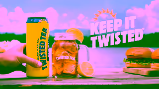 Twisted Tea Twisted Tea Lake Tea Drop Blob 06 Updated Music 2024 Ad Commercial Brand Imagery Photoshoot 2