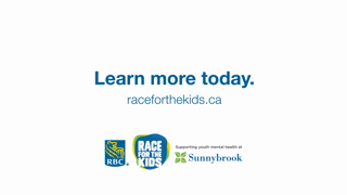 Sunnybrook Hospital Step forward for Youth Mental Health RBC Race for the Kids is back Ad Commercial Brand Imagery Photoshoot 2