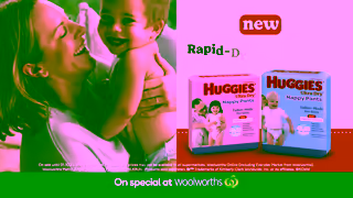 Huggies SEPT 25 Huggies Nappy Pants Woolies 15s Ad Commercial Brand Imagery Photoshoot 2