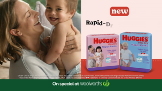 Huggies SEPT 25 Huggies Nappy Pants Woolies 15s Ad Commercial Brand Imagery Photoshoot 2