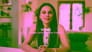 Google Career Certificates 2025 GCC YT Brittany Testimonial VD1 15 16x9YELE Ad Commercial Brand Imagery Photoshoot 1