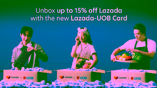 UOB Bank LazadaUOB Card Unbox Endless Joy Ad Commercial Brand Imagery Photoshoot 0