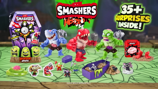 ZURU Toys Smashers Horror House 6s over 35 surprises YOUTUBE No logo Ad Commercial Brand Imagery Photoshoot 2