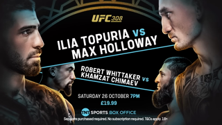 TNT Sports UFC 308 Topuria vs Holloway Ad Commercial Brand Imagery Photoshoot 2