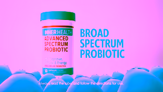 INNER HEALTH 16 Benefits In One Advanced Spectrum Probiotic from Inner Health Ad Commercial Brand Imagery Photoshoot 0