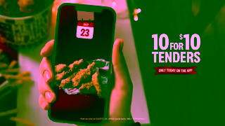 KFC KFCs 10 for 10 Tenders Ad Commercial Brand Imagery Photoshoot 0