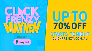 Click Frenzy Click Frenzy Mayhem 2024 6s Starts Tonight Ad Commercial Brand Imagery Photoshoot 2