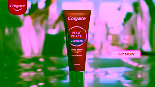 Colgate Colgate Max White Ultimate Deeply whitens for 10x whiter teeth Ad Commercial Brand Imagery Photoshoot 0