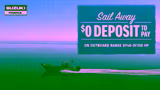 Suzuki Marine Sail away 0 Deposit to pay Ad Commercial Brand Imagery Photoshoot 0