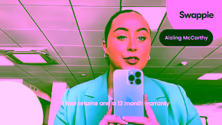 Swappie Aisling McCarthy YT 6s with frame Ad Commercial Brand Imagery Photoshoot 2