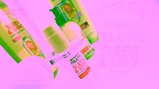 Garnier New Garnier Fructis Sleek Stay System for Ultra Glassy Sleek Ad Commercial Brand Imagery Photoshoot 2