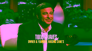 Raising Cane's Watch Shark Tank with Guest Shark Todd Graves Ad Commercial Brand Imagery Photoshoot 1