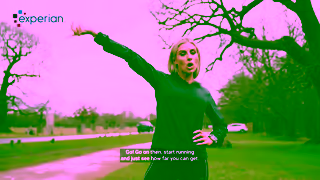 Experian Coach Chloe Burrows x Experian whip your credit score in to shape Ad Commercial Brand Imagery Photoshoot 1