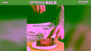 Our Place Cookware ADS25 Chef Sale 16x9 CA v1 Video 8525 Ad Commercial Brand Imagery Photoshoot 0