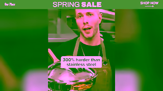 Our Place Cookware ADS25 Chef Sale 16x9 CA v1 Video 8525 Ad Commercial Brand Imagery Photoshoot 1