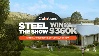 COLORBOND STEEL THE SHOW WIN a share of 360K Ad Commercial Brand Imagery Photoshoot 2