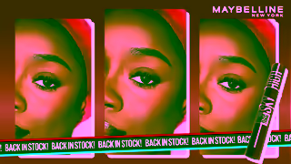 Maybelline Sky High burgundy mash up Ad Commercial Brand Imagery Photoshoot 2