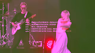 LIVE NATION AURORA AUSTRALIA TOUR Ad Commercial Brand Imagery Photoshoot 2