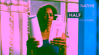NATIVE Cosmetics 24HR Moisturizing Body Wash 7x 15s 16x9 Ad Commercial Brand Imagery Photoshoot 1
