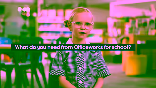 Officeworks FY26 Mid Year Top Up Ad Commercial Brand Imagery Photoshoot 1