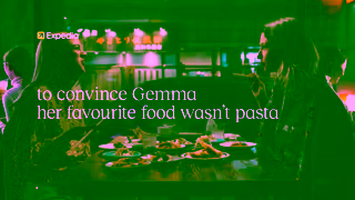 Expedia NEW VO PD1 01105 bex dg youtube NMW FavoriteFood CANen 16x9 15 Ad Commercial Brand Imagery Photoshoot 1