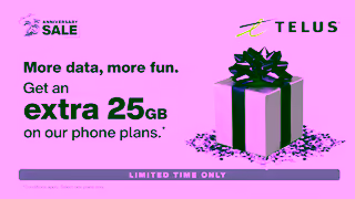 TELUS TELUS 25th Anniversary Sale Ad Commercial Brand Imagery Photoshoot 2